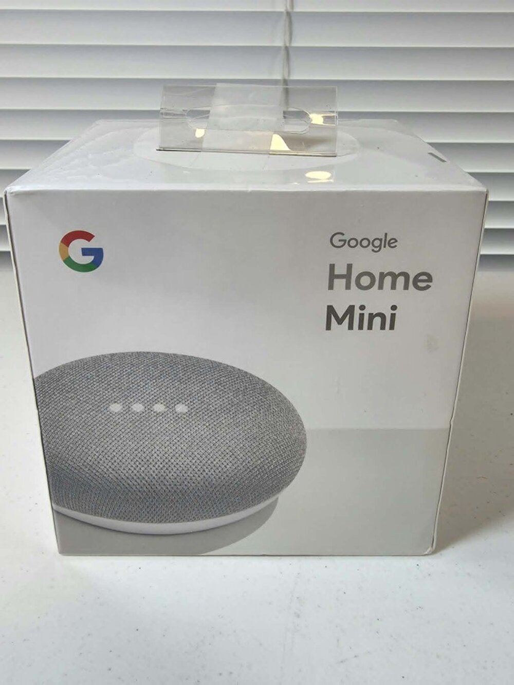 GOOGLE HOME MINI SMART SPEAKER GOOGLE ASSISTANT GA00210-US CHALK NEW SEALED